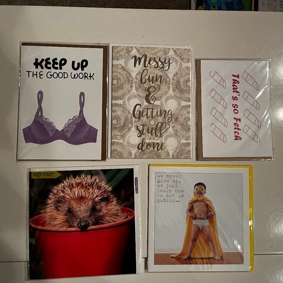 Friendship Greeting Cards / Blank / Encouragement (Bundle of 5 cards) (new) - Picture 2 of 12